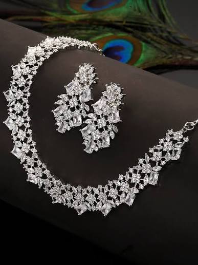 Illustrative diamond jewellery