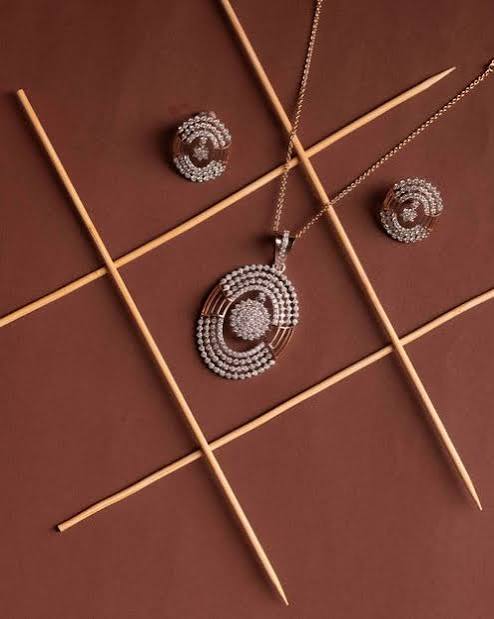 Illustrative diamond jewellery