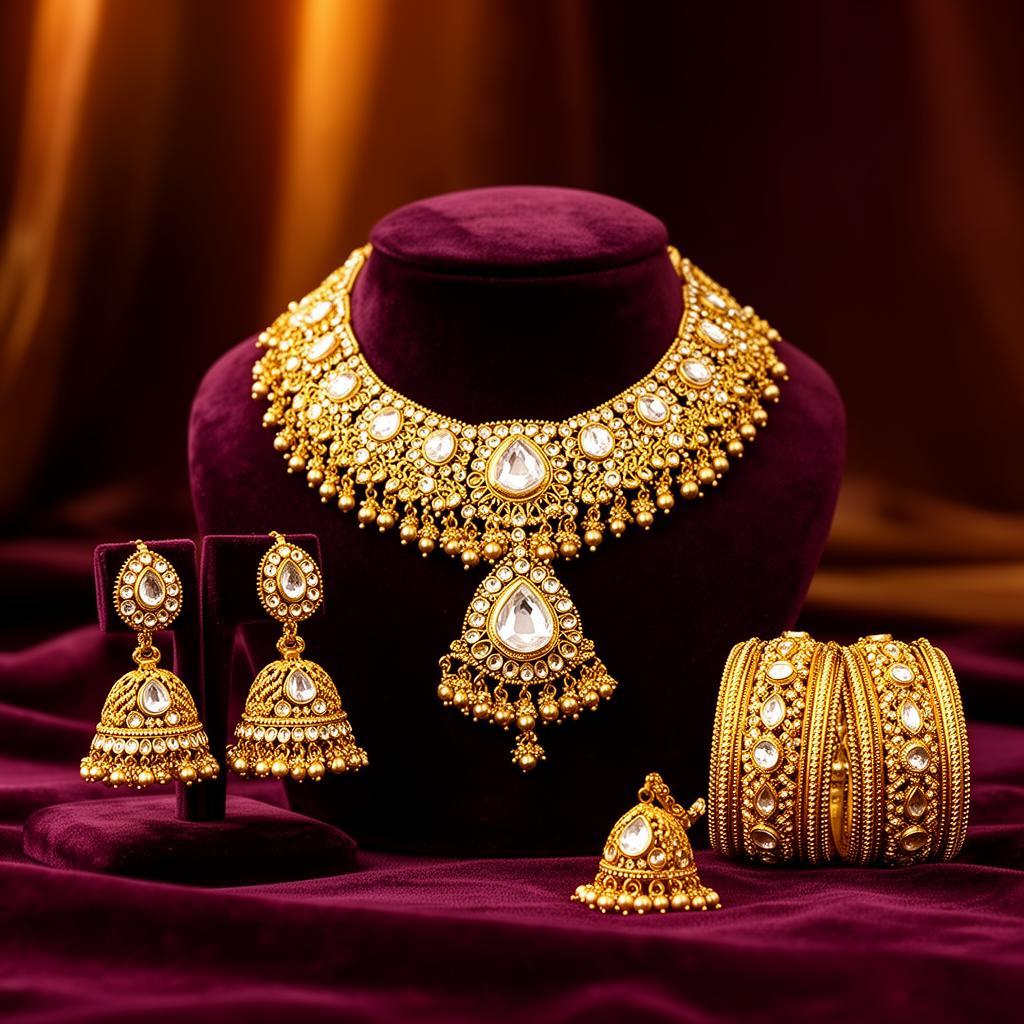 Illustrative gold products
